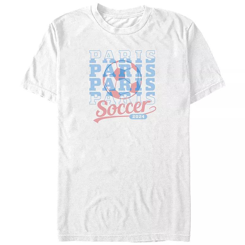 Big & Tall Paris Soccer 2024 Graphic Tee, Mens Product Image