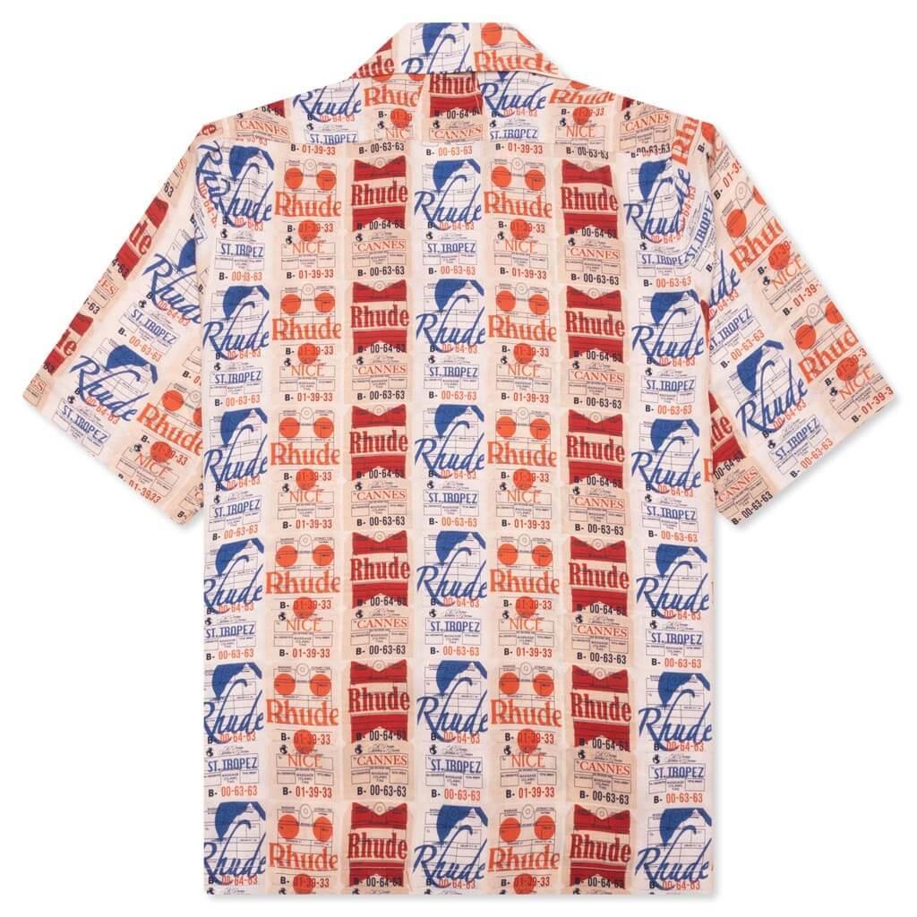 Voyage De Rhude Silk Shirt - Multi Male Product Image