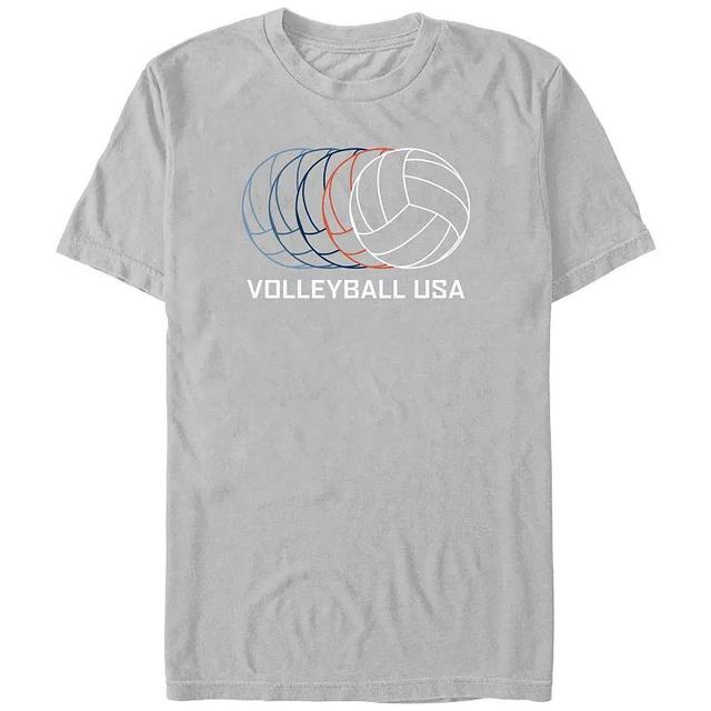 Mens Volleyball USA Graphic Tee Product Image