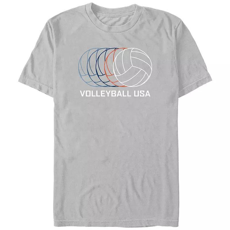 Mens Volleyball USA Graphic Tee Product Image