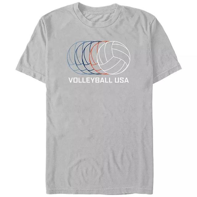 Mens Volleyball USA Graphic Tee Product Image