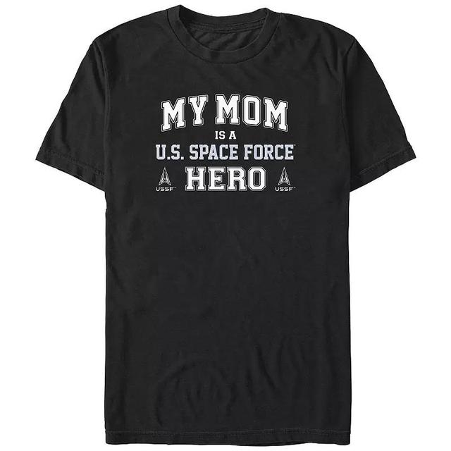 Mens My Mom Is A U.S. Space Force Hero Graphic Tee Product Image