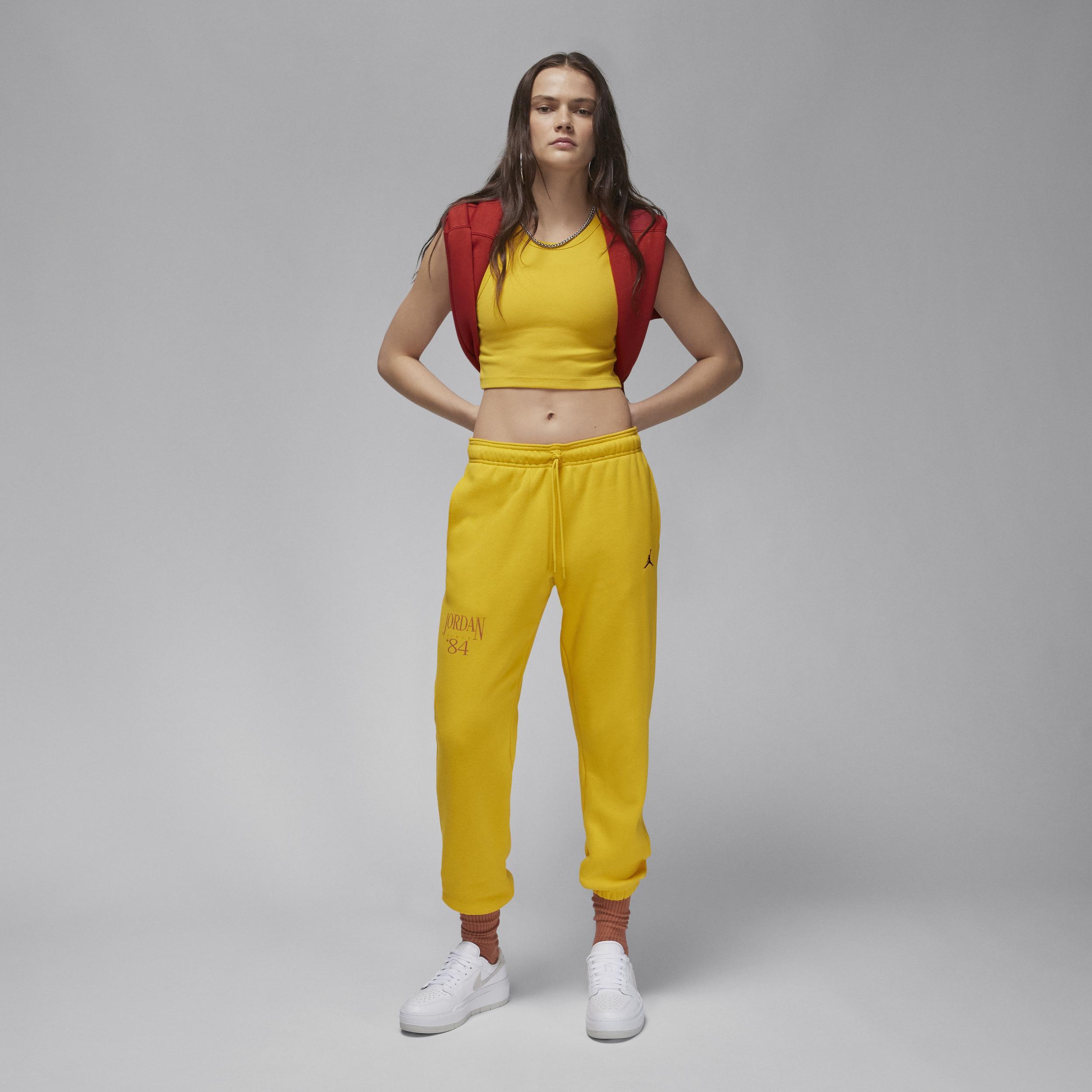 Jordan Womens Jordan Core Tank - Womens Yellow Ochre Product Image