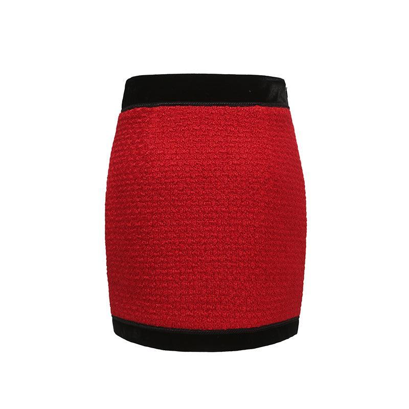 Emma Skirt (Red) (Final Sale) Product Image