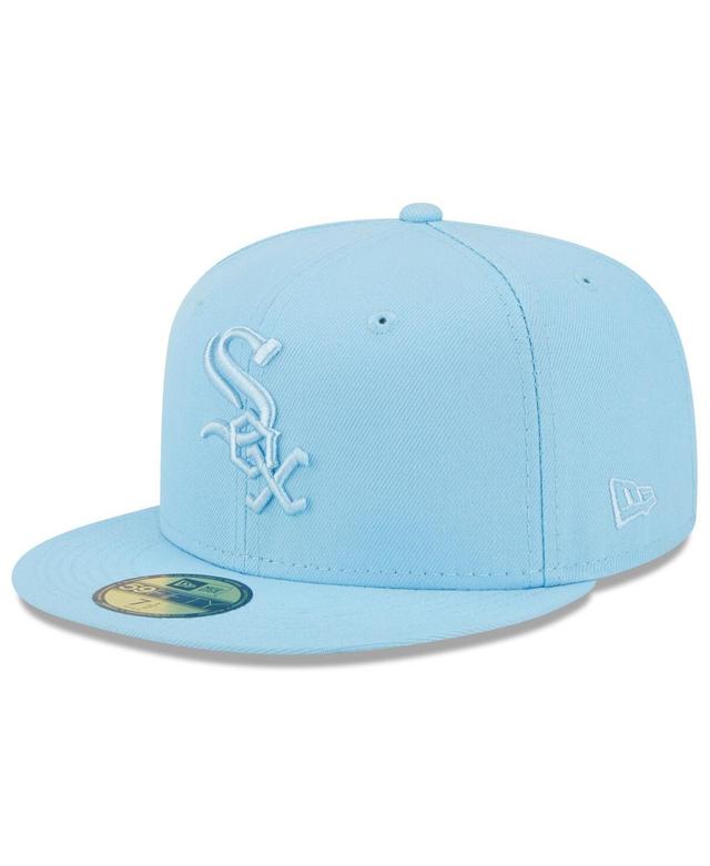 Mens New Era Light Blue Chicago White Sox 2023 Spring Color Basic 59FIFTY Fitted Hat Product Image