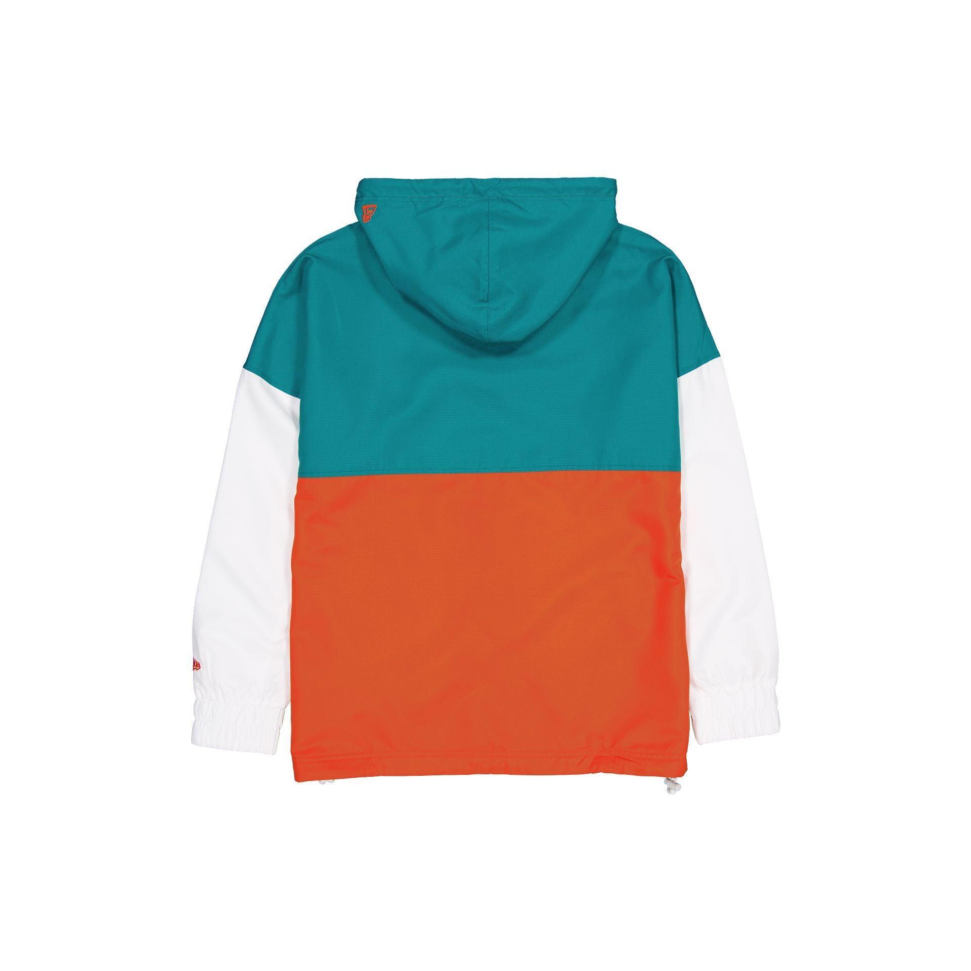 Miami Dolphins Throwback Windbreaker Male Product Image