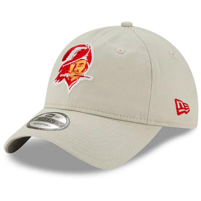 Mens New Era Khaki Tampa Bay Buccaneers Historic Playmaker 9TWENTY Adjustable Hat Product Image