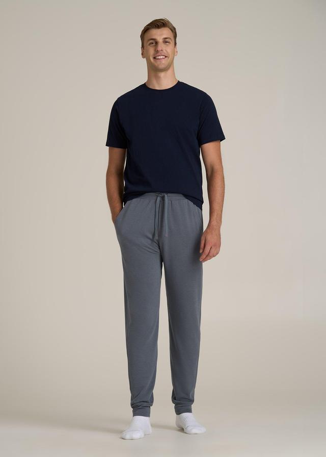 Sleep Jogger for Tall Men in Smoky Blue Male Product Image