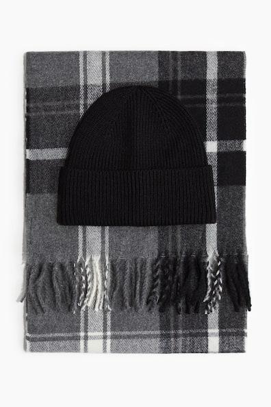 2-piece Scarf and Beanie Set Product Image