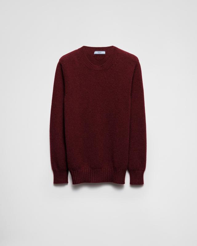 Wool and cashmere crew-neck sweater Product Image