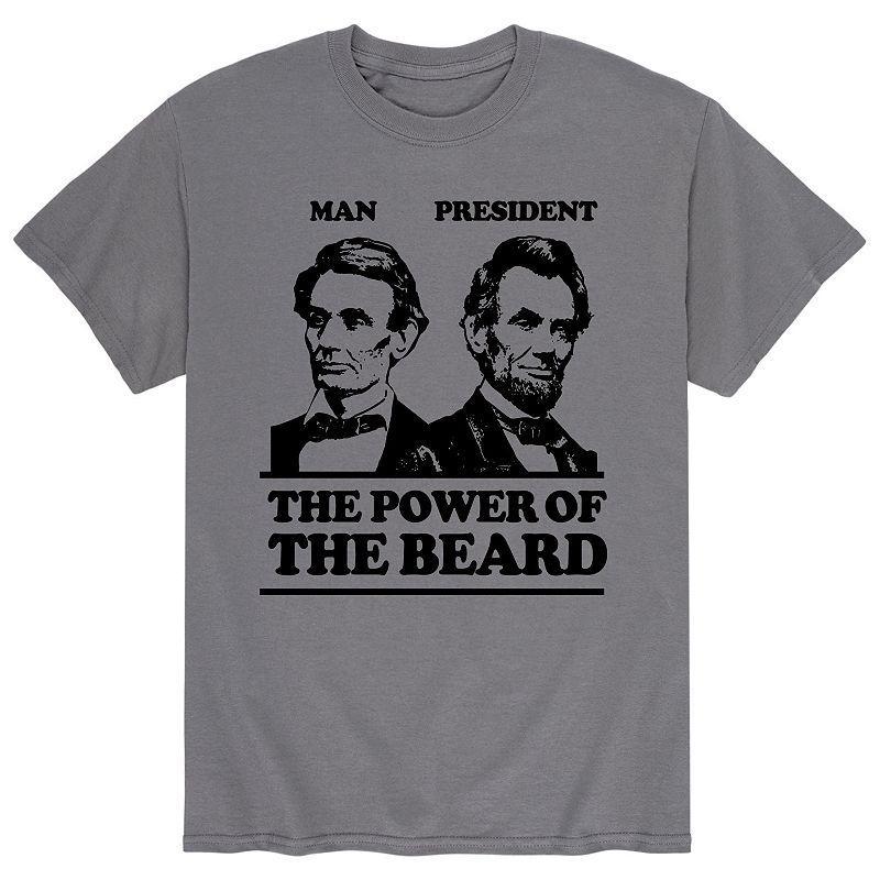 Mens The Power Of The Beard Tee Product Image