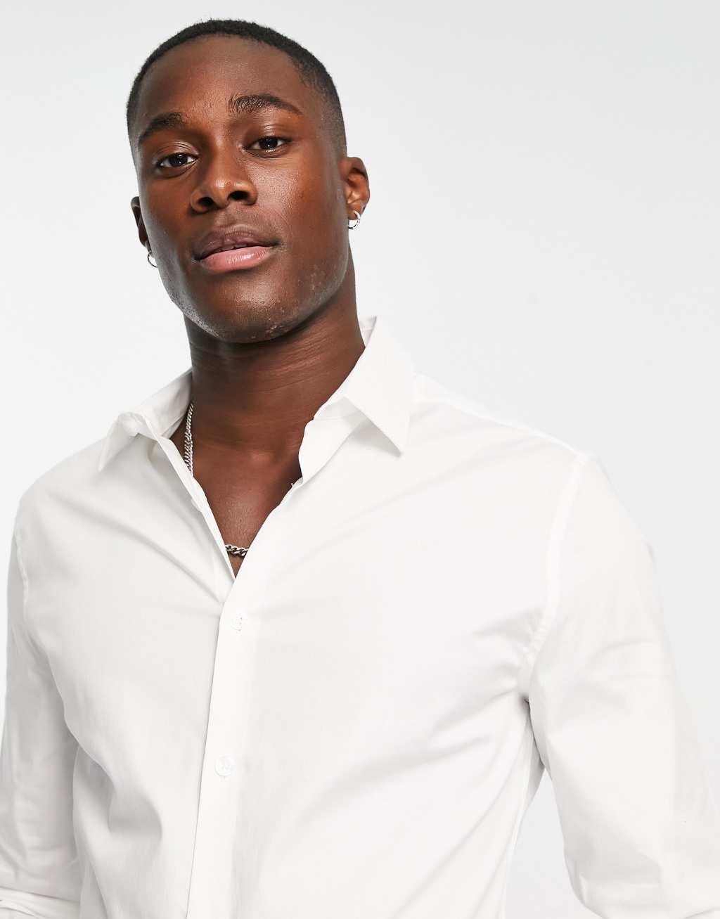 ASOS DESIGN skinny fit shirt Product Image