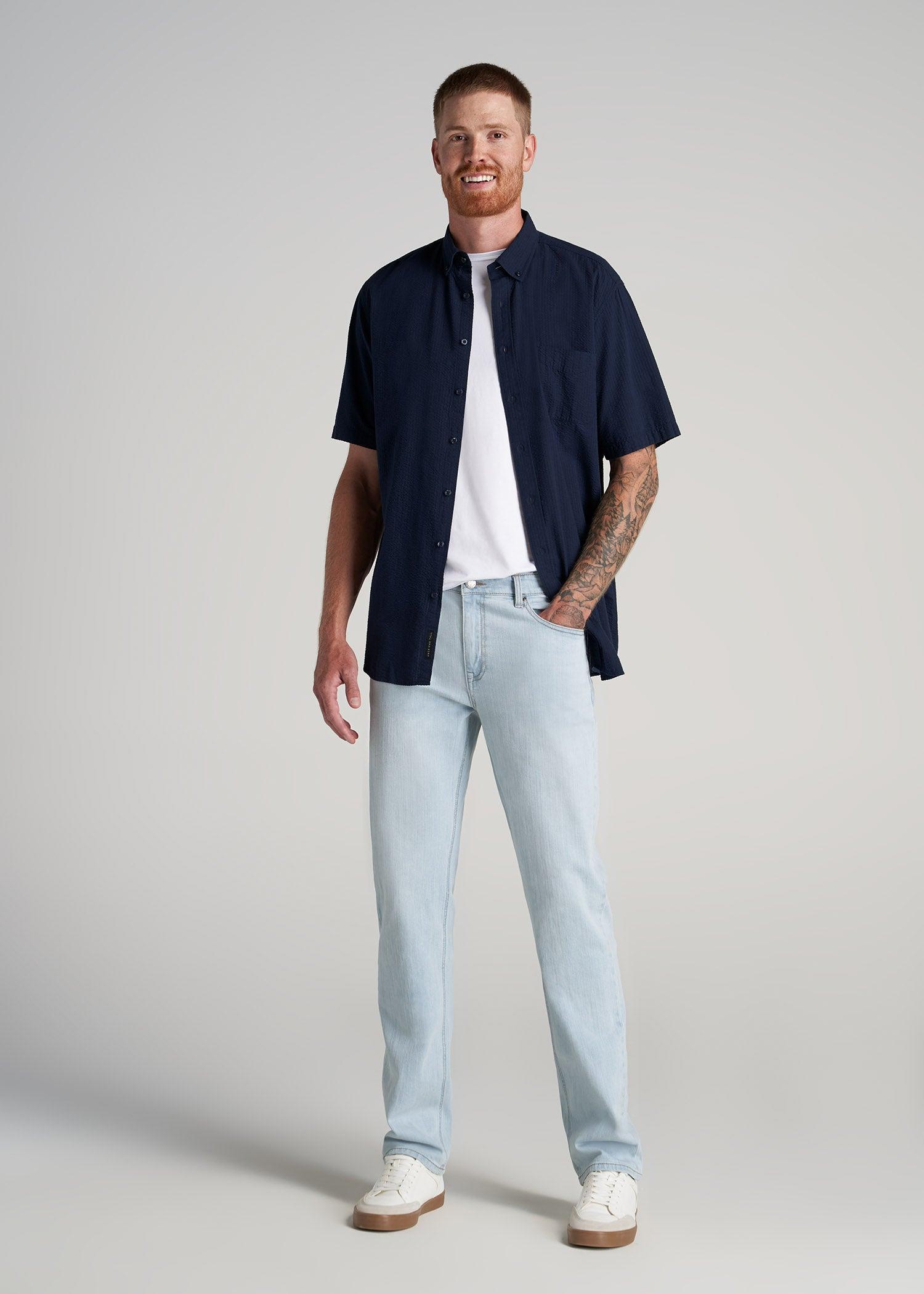 J1 STRAIGHT LEG Jeans for Tall Men in California Blue Product Image