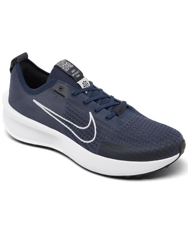 Nike Mens Interact Run Running Sneakers from Finish Line - Ashen Slate Product Image