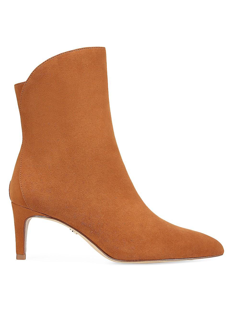 Sam Edelman Usha Suede Stiletto Booties Product Image