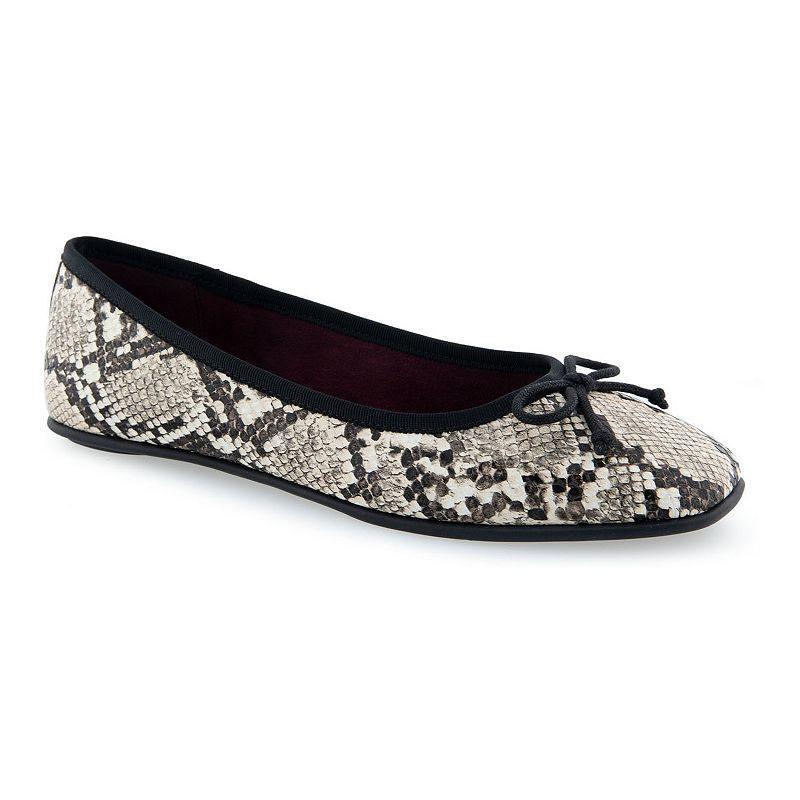 Womens Aerosoles Catalina Ballet Flat Grey Product Image