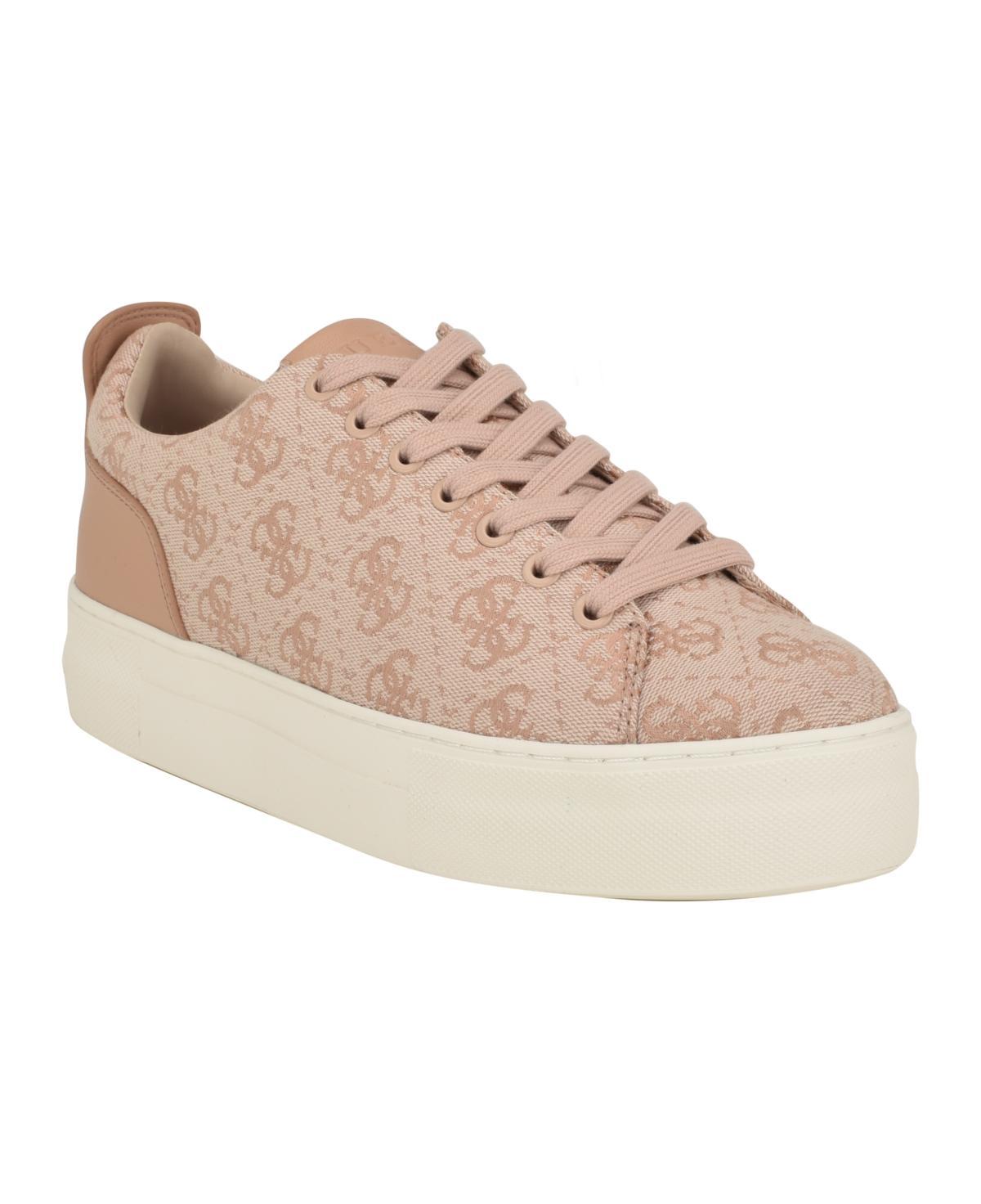 Guess Womens Giaa Platform Court Sneakers Product Image