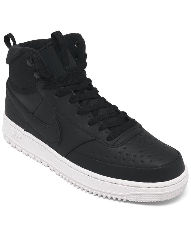 Nike Mens Court Vision Mid Winter Sneakers from Finish Line Product Image