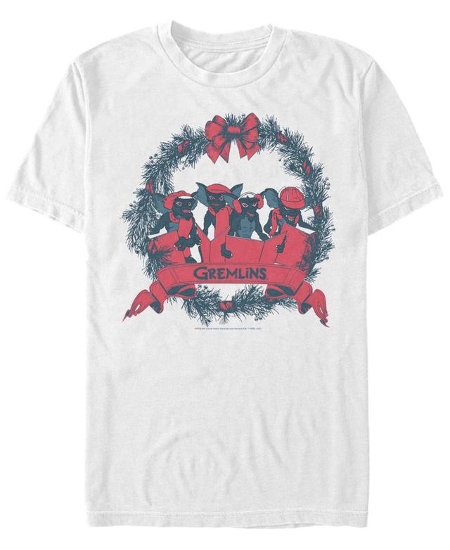 Mens Gremlins 1 Wreath Short Sleeve T-shirt Product Image