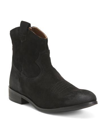 Suede Sycamore Western Booties for Women Product Image