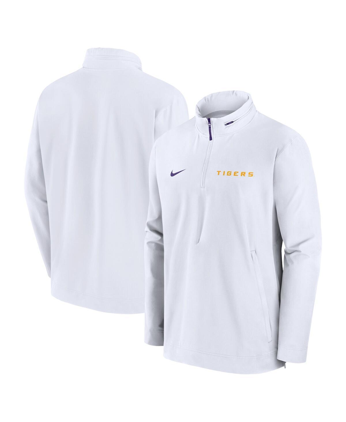 Mens Nike LSU Tigers Sideline Coaches Quarter-Zip Jacket Product Image