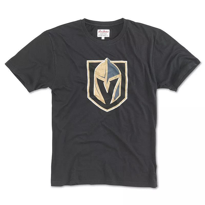 Mens American Needle Black Vegas Golden Knights Brass Tacks T-Shirt Product Image