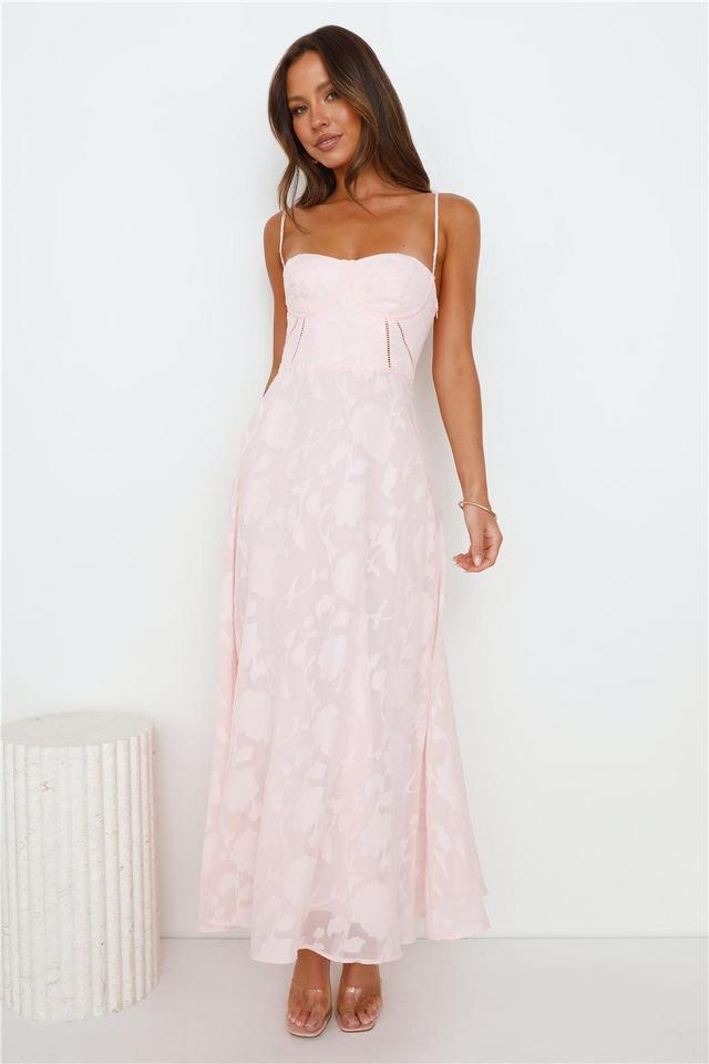 Softest Sand Maxi Dress Pink Product Image