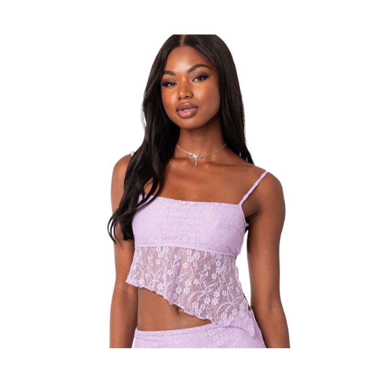 EDIKTED Lyra Open Back Lace Camisole product image