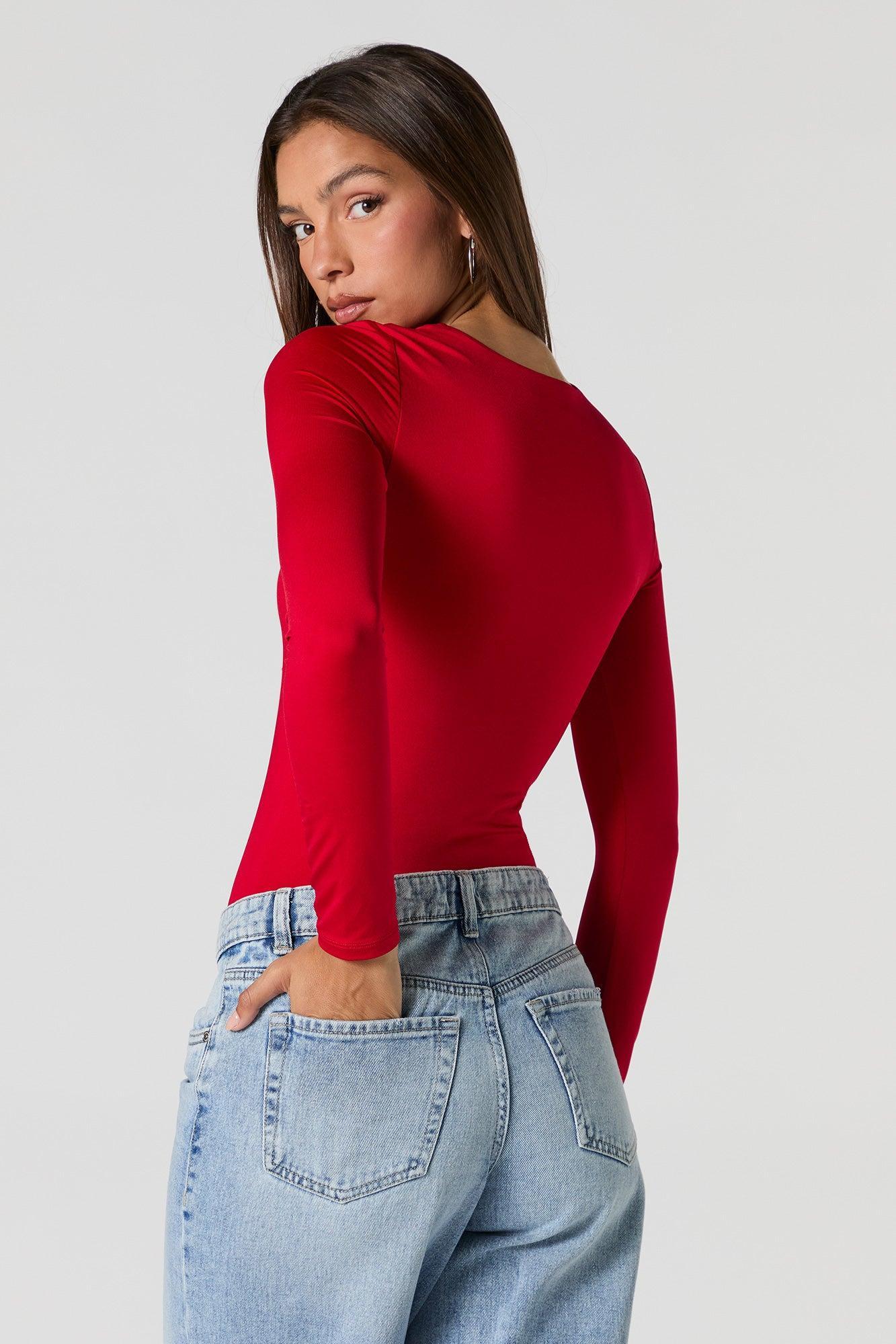 Contour Crewneck Long Sleeve Bodysuit Female Product Image