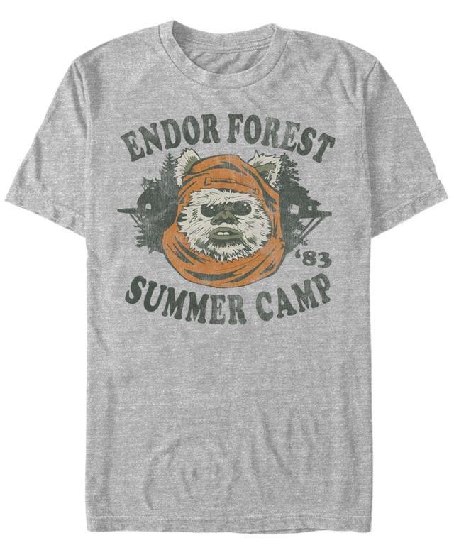 Star Wars Mens Classic Ewok Summer Camp Short Sleeve T-Shirt Product Image