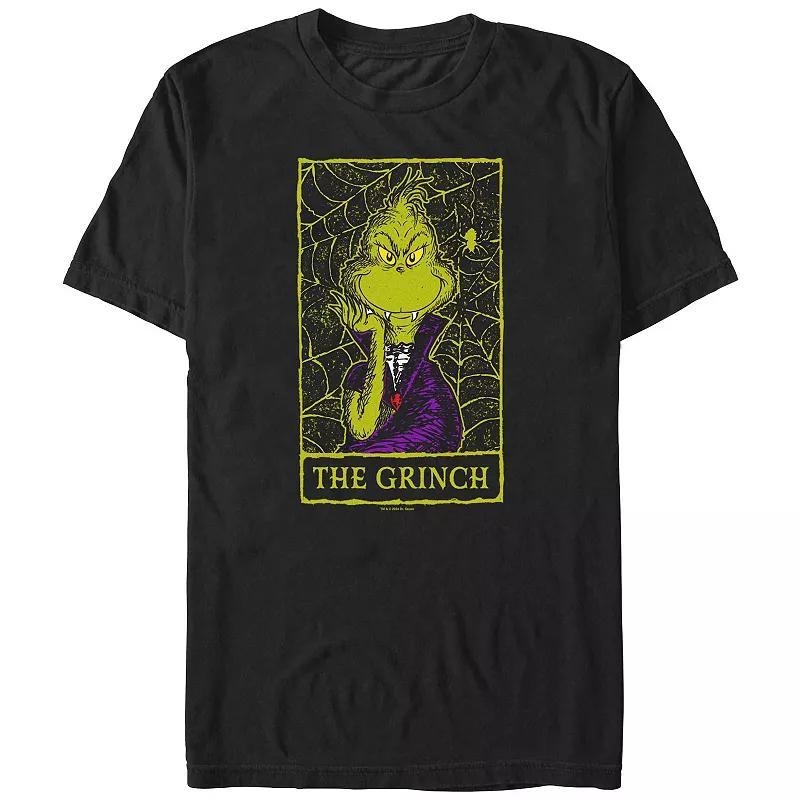 Mens Dr. Seuss The Grinch Card Graphic Tee Product Image