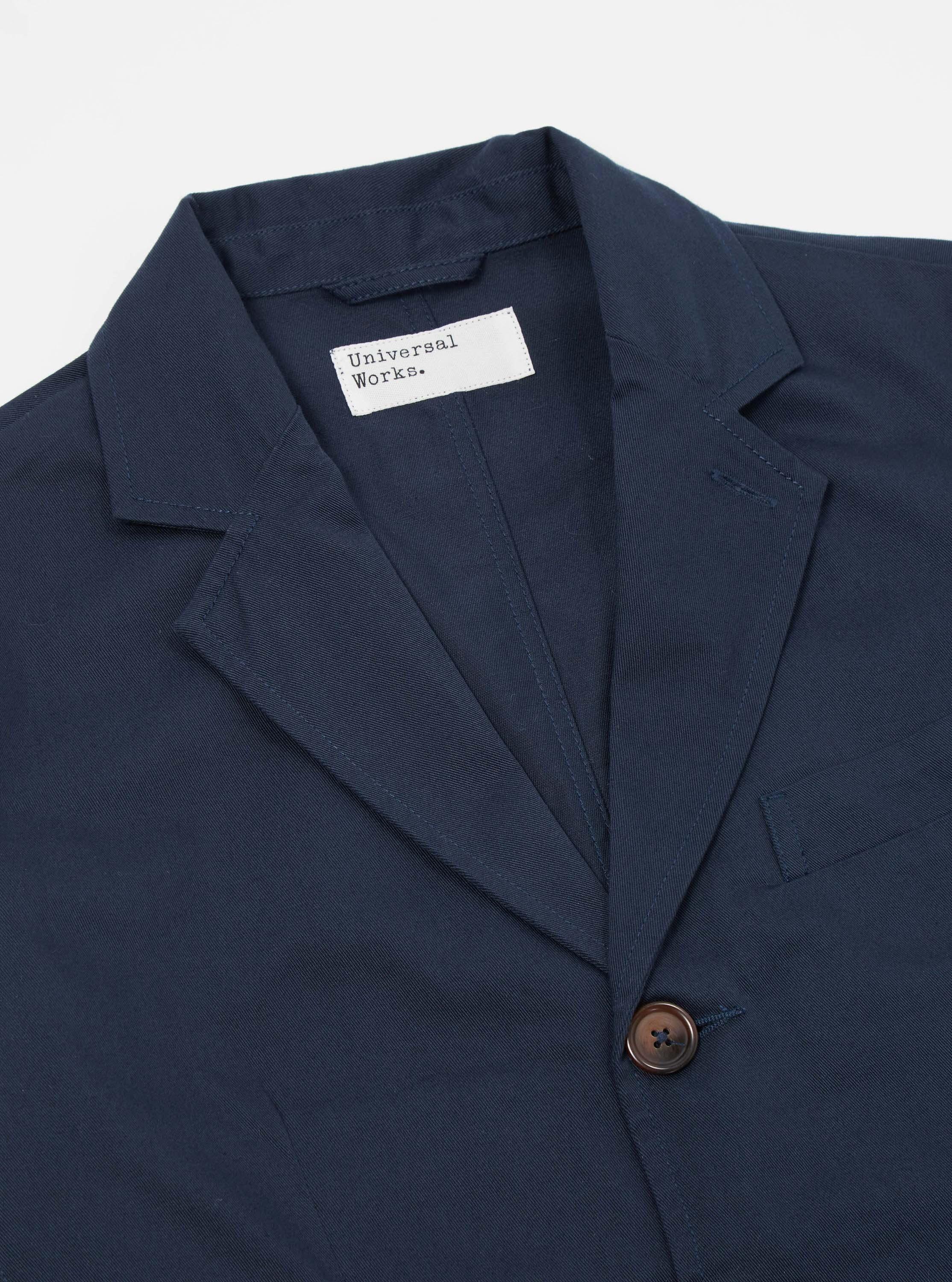 Universal Works London Jacket in Navy Twill Product Image