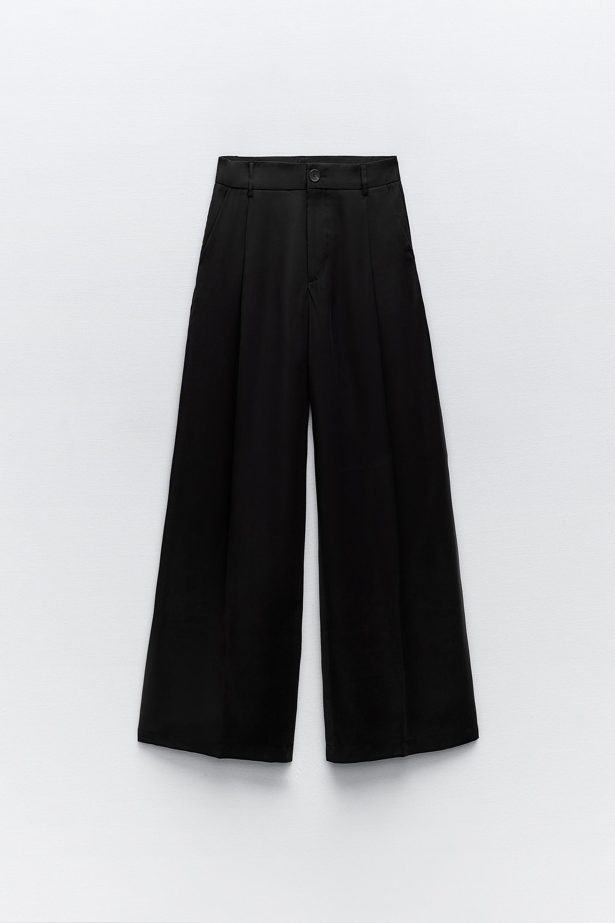 FLOWY PLEATED PANTS Product Image