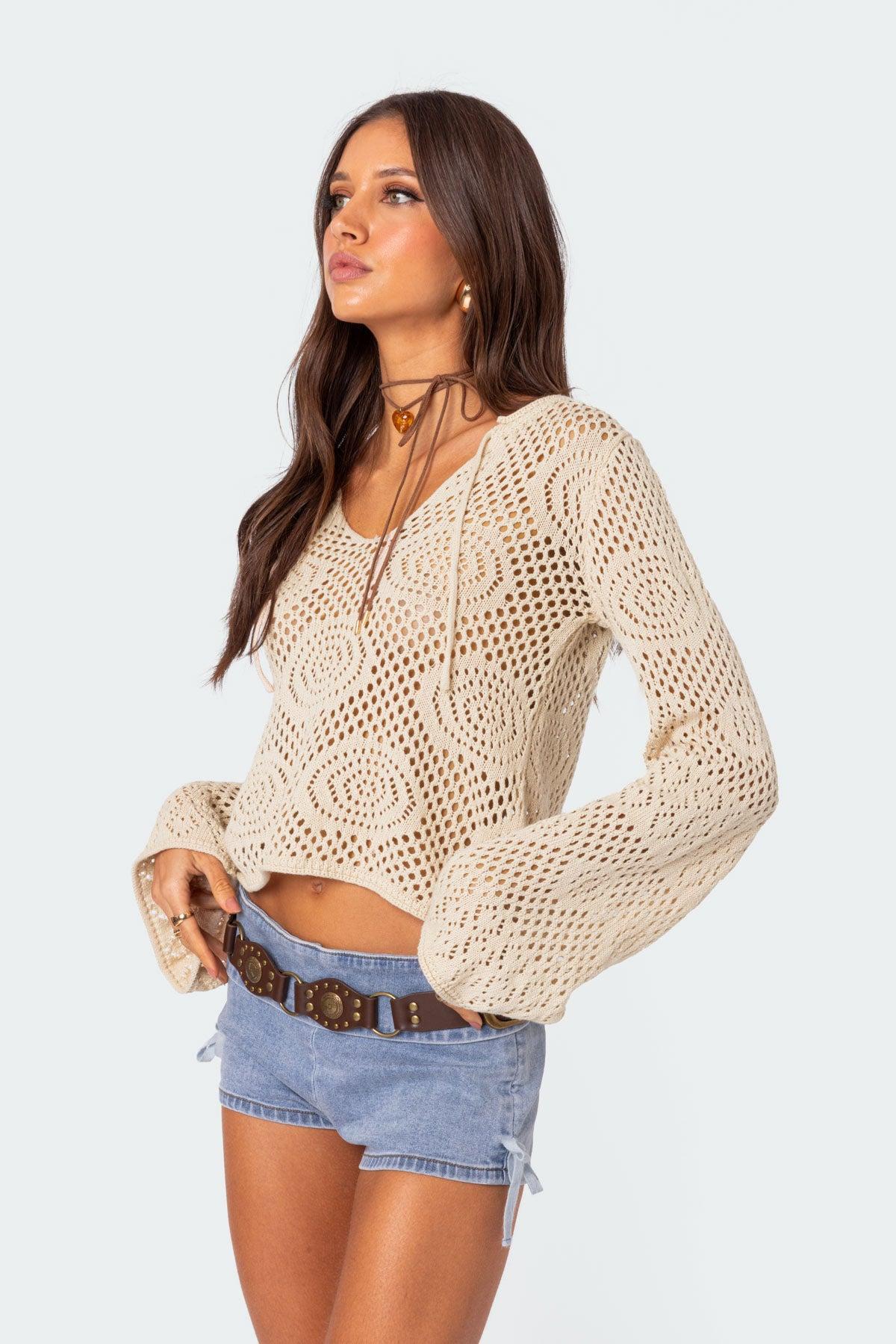 Kinley Crochet Top Product Image