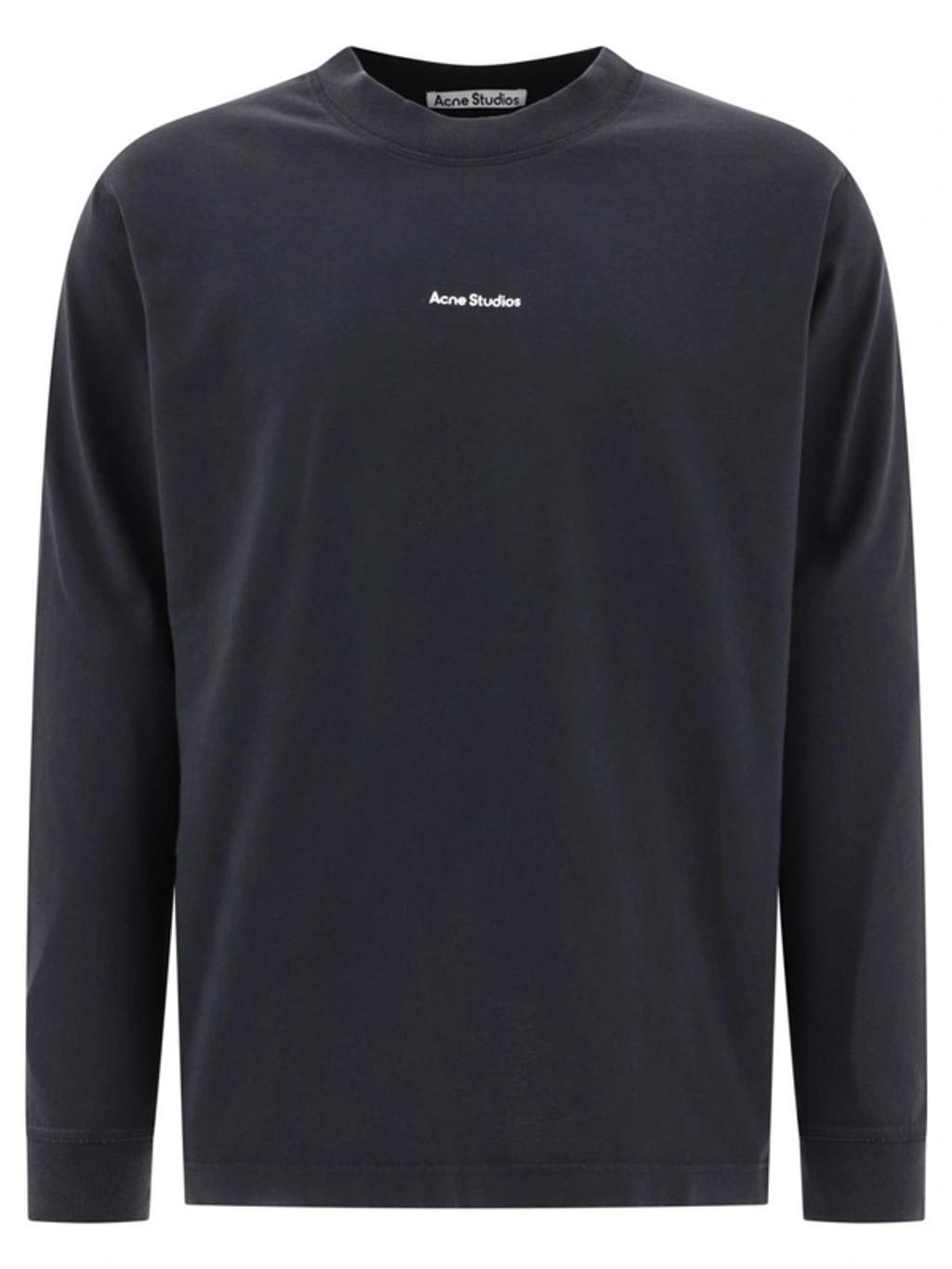 Logo T-shirt Long Sleeve T-shirt In Black Product Image