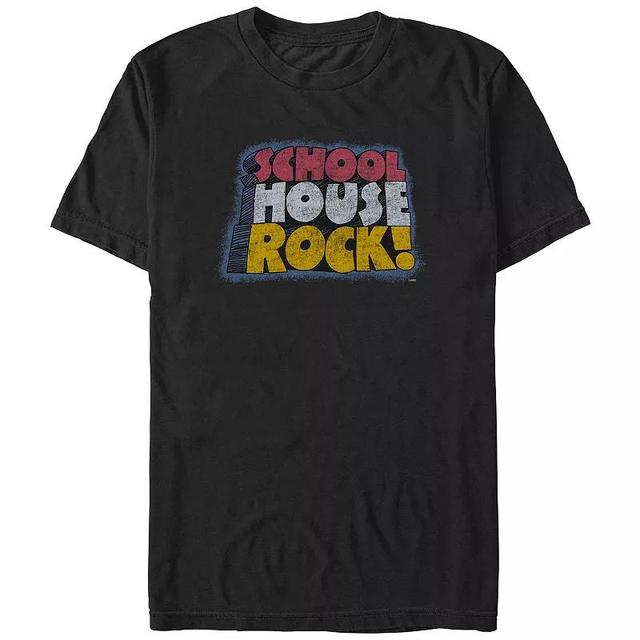 Mens Schoolhouse Rock! Title Logo Graphic Tee Product Image