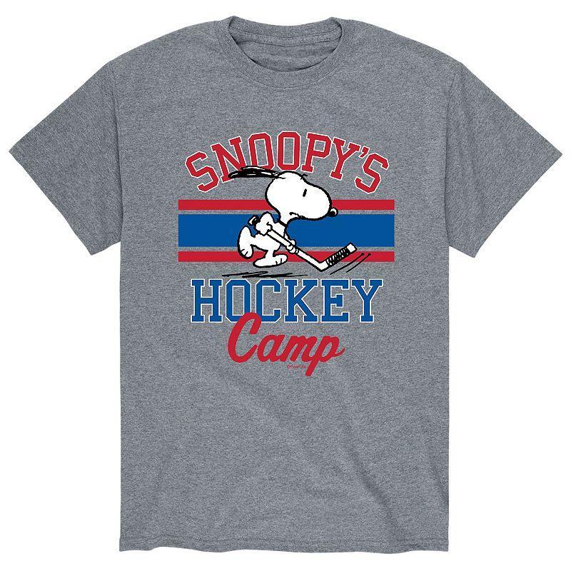 Mens Peanuts Snoopys Hockey Camp Tee Product Image