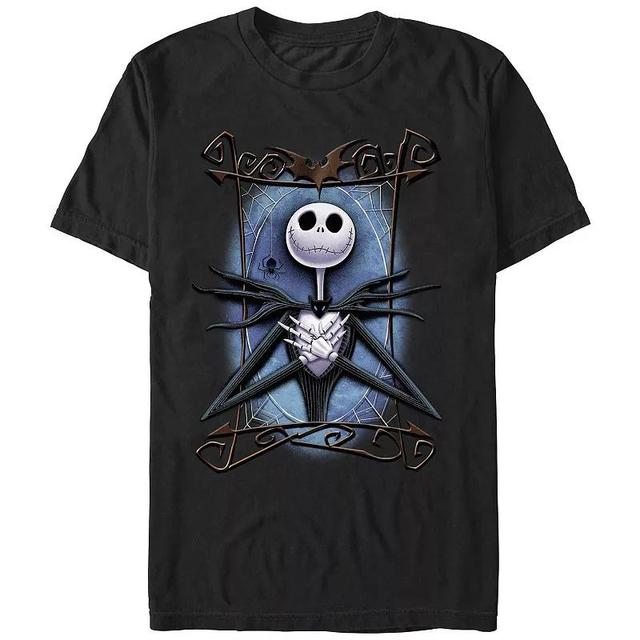 Disneys The Nightmare Before Christmas Jack Spooky Frame Mens Graphic Tee Product Image