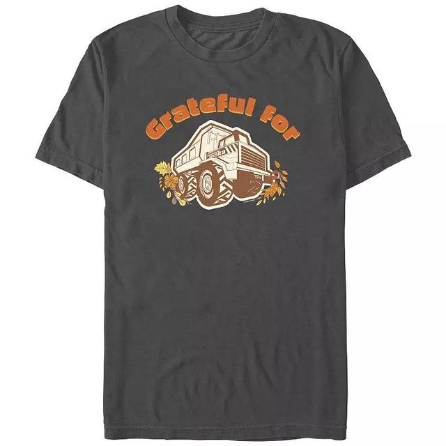 Mens Tonka Grateful For Trucks Graphic Tee Grey Product Image