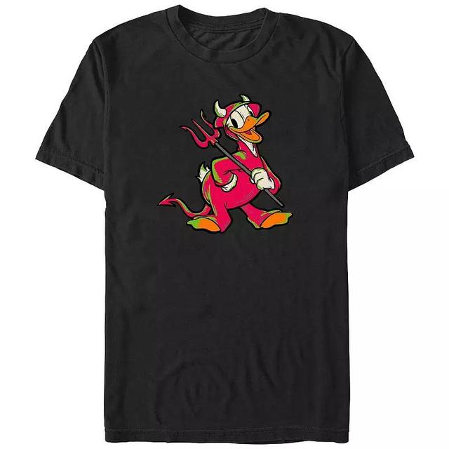 Disneys Hundred Donald Duck Devil Costume Mens Graphic Tee Product Image