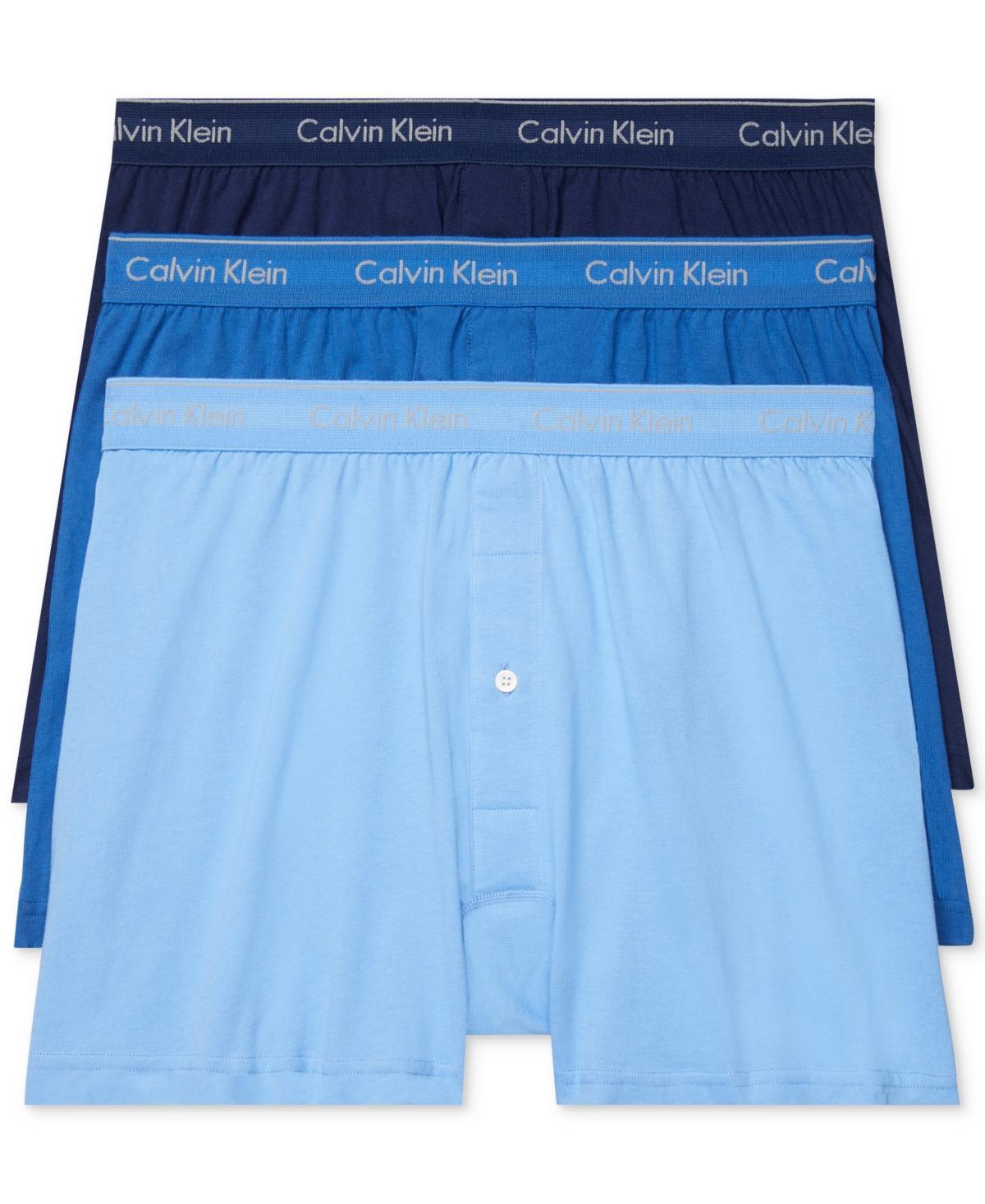 Calvin Klein Underwear Cotton Classics Multipack Pack Knit Boxer Men's Underwear Product Image