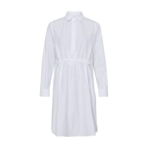 Juanita Mini Shirt Dress In Bianco_ottico Product Image