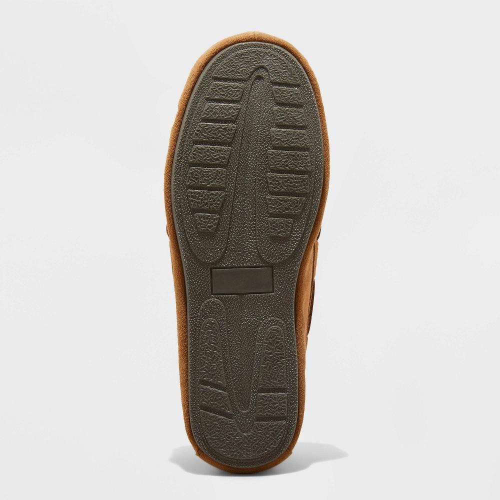 Men's Topher Moccasin Slippers - Goodfellow & Co™ Chestnut 11 Product Image