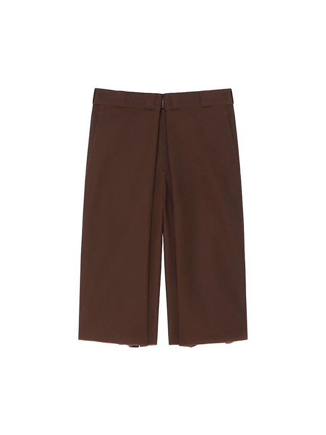 Mens Extra Wide Chino Bermuda Shorts in Canvas Product Image