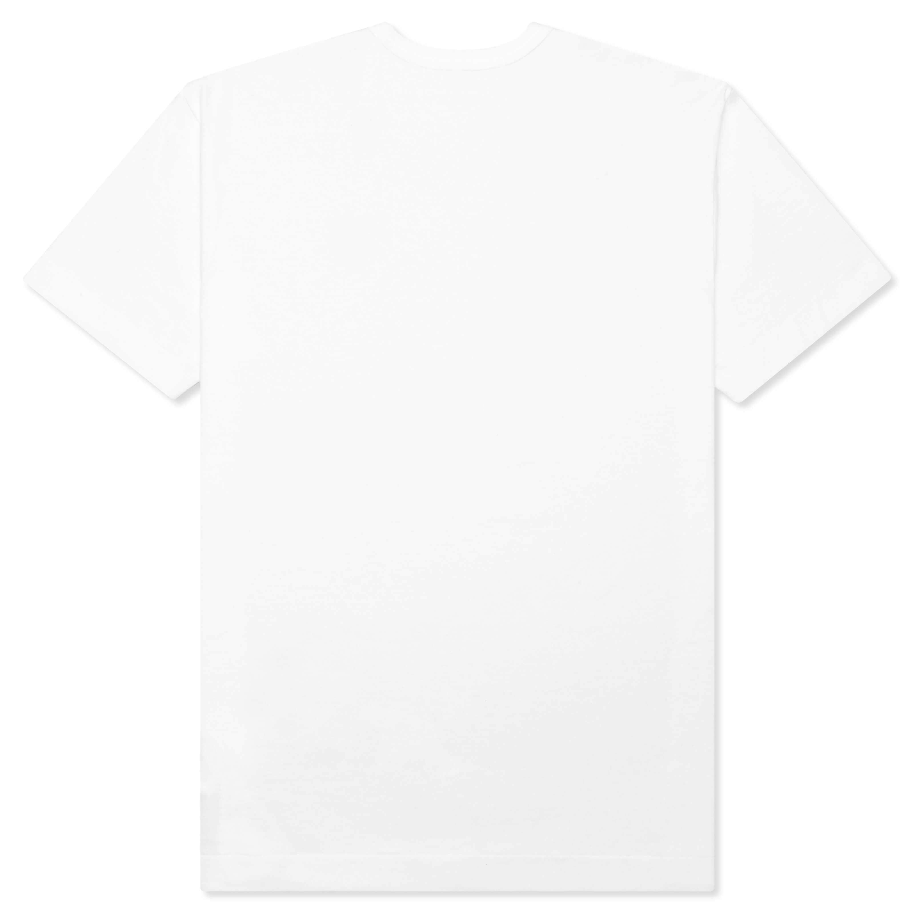 Half Heart T-Shirt - White Male Product Image