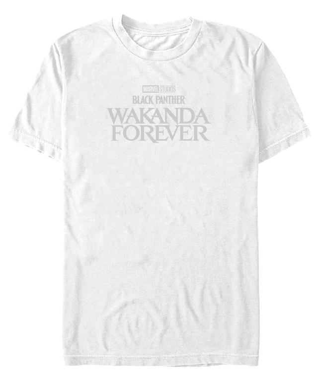 Fifth Sun Mens Wakanda Forever Clear Short Sleeve T-shirt Product Image