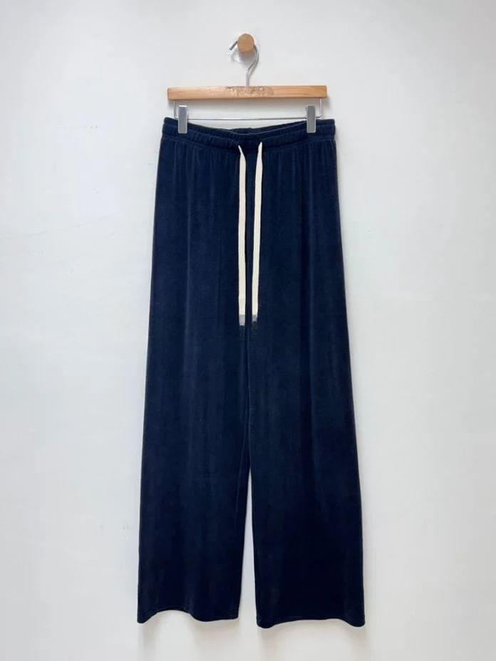 Fleece Wide Leg Pants Product Image