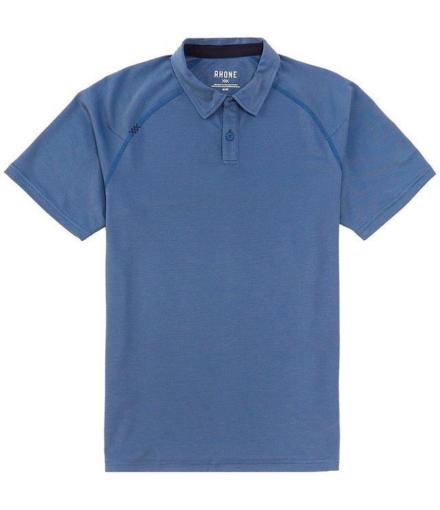 RHONE Delta Pique Short Sleeve Polo Shirt Product Image