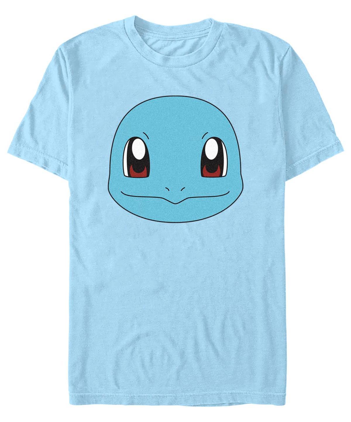 Mens Pokemon Squirtle Big Face Short Sleeve T-shirt Product Image