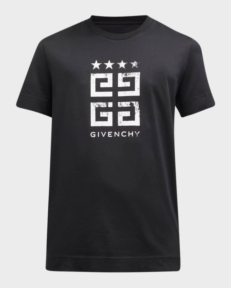 Men's 4G Stars Stamped Logo T-Shirt Product Image